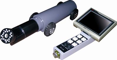 Pipeline crawling endoscope
